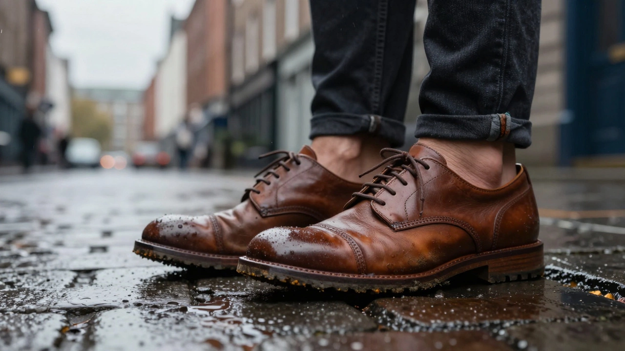 What Should You Not Put on Leather Shoes? A Guide for Irish Weather